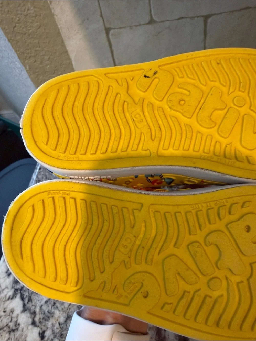 Native Jefferson Sugarlite Crayon Yellow/White/Victoria Robuddies C9